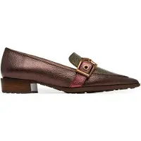 Hispanitas Dames Turijn bruin leren schoenen (39), Leer, 1 tot 3 cm, Geen, Casual CHI254262