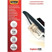 Fellowes Lamineerhoezen 125 micron 75 x 105 (100 stuks)