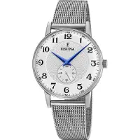 Festina F20568/1 Zilveren Herenhorloge