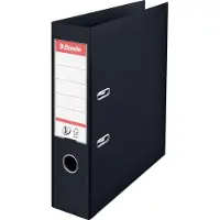 Esselte No,1 Power VIVIDA Breed Ordner A4 72 mm Zwart 2 Ringen 811370 Kunststof Staand