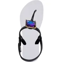 Uzurii Selena Diamond Blue Flip Flop wit