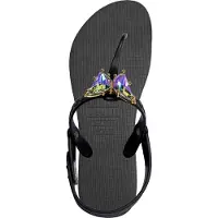 Uzurii Selena butterfly chrystal zwart