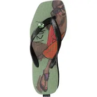 Uzurii Beach cocktail girl mid heel groen