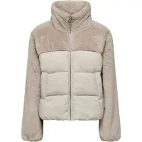 ONLY Winterjas 'ONLWanja' crème / donkerbeige