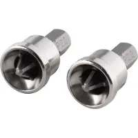 Wolfcraft - Gipsplaatbits met diepteaanslag, kruiskop (PZ 2) - 1344000