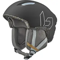 Bolle - Heren skihelmen - Atmos Black Matte voor Heren van Gerecyclede materialen - Maat 52-55 cm - Grijs