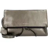 Burkely Schoudertas 'Creased Crystal' olijfgroen