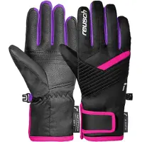 Reusch Sporthandschoenen 'Dan' donkerlila / pink / zwart / wit
