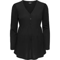 ONLY Maternity Blouse 'OLMCamoni' zwart