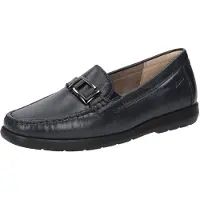 Sioux Mocassins ' Cortizia-718-H-SC ' donkerblauw