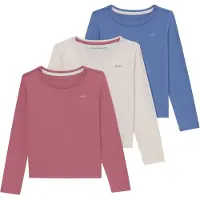 Abercrombie & Fitch Shirt royal blue/koningsblauw / greige / magenta