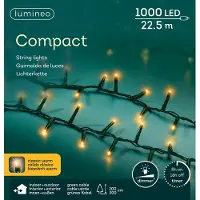 Lumineo LED-compact Lights Buiten 1000LED 22m Warmwit warmwit Kunststof