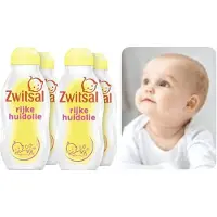 Zwitsal Baby Rijke Huidolie Voordeelverpakking 4 x 200 ml