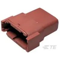 TE Connectivity Stiftgehäuse-Kabel DTM Polzahl Gesamt 12 DTM04-12PD 1 St.