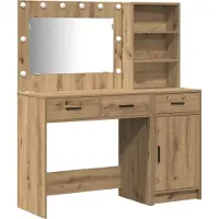 vidaXL Kaptafel 2 st Bruin 78,5 x 41 x 135 cm Bewerkt hout