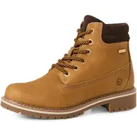 Tamaris Veterlaarsjes cognac / donkerbruin