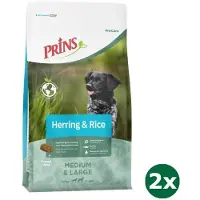Prins 2x12 kg procare adult medium / large herring / rice hypoallergenic hondenvoer