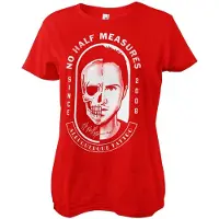 Breaking Bad T-shirt No Half Measures Girly Tee SP-5-BB025-H70-16
