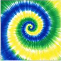 PosterMonkey Poster 30x30 cm - Spiraal - Groen - Draaiend - Posters - Kamer decoratie - Wanddecoratie woonkamer - Muurdecoratie slaapkamer