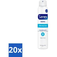 Sanex 20 x Dermo - Deodorant Spray - Hypoallergeen - Anti-Transpirant - 150 ml - Deodorant Spray - Hypoallergenisch - Huidbescherming - Transpiratie - Geur