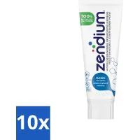 Zendium 10 x Tandpasta Classic 75 ml - Tandpasta - Natuurlijke Enzymen - Gezond Microbioom - Fluoride - Gevoelige Mond