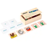 Educo Vijf-stappenverhaal in kist 24x12,5x7cm - - Educatief speelgoed