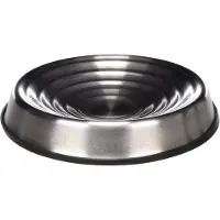 Flamingo - Eetschaal kat Lajla Rond Zilver 200 ML