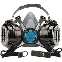 Anest Iwata - PRO - Vipermask - Masker Met A2P3 Filters Inclusief Ingebouwde Filter Tegen Coating / Verf Gassen
