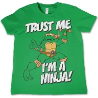 Teenage Mutant Ninja Turtles Trust Me I'm A Ninja kinder-T-shirt, groen