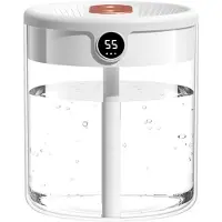 Dnntunk Luchtbevochtiger – Humidifier – Diffuser voor Woonkamer, Kantoor, Babykamer, Slaapkamer – Verschillende Standen – Stil Ontwerp – Vernevelaar 2L