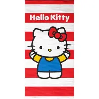 Hello Kitty strandlaken / badlaken - 140 x 70 cm - Sneldrogend
