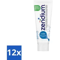 Zendium 12 x Tandpasta Classic 75 ml - Tandpasta - Natuurlijke Enzymen - Gezond Microbioom - Fluoride - Gaatjes