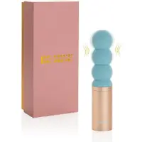 Be Mine Triple Temptation – Vibrator - Clitoris Stimulator - Vibrator voor Vrouwen - Sex Toys voor Mannen - Sex Toys voor Vrouwen - Sex Toys voor Koppels - 5 standen - USB-C - IPX7 - Powder Blue