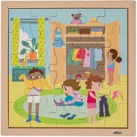 Educo Hygiëne puzzels - Aankleden - - Educatief speelgoed