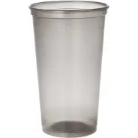Pro-Pac 58 Drinkbekers, herbruikbaar PP 0,3 l Ø 7,8 cm · 12,6 cm grijs