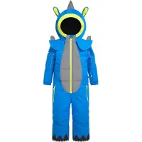 WeeDo Functioneel pak 'RHINO' blauw / grijs / neongroen