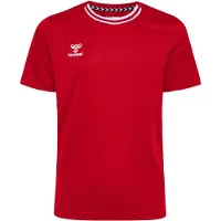 Hummel Functioneel shirt cranberry / wit