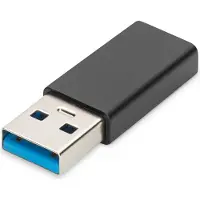 Digitus USB 3.2 Gen 1 (USB 3.0) Adapter [1x USB 3.2 Gen 1 stekker A (USB 3.0) - 1x USB-C bus]