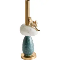 Beliani BARICE - Kandelaar - Meerkleurig - 34 cm - Marmer
