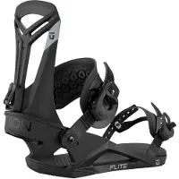 Union - Snowboard bindingen - Flite Black voor Heren van Aluminium - Maat 43,5-46 - Zwart
