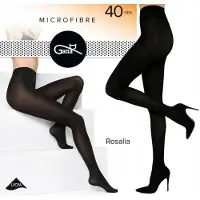 Gatta Panty Dames 40 DEN Zwart – Maat XL – Comfort Basis Panty ( 1 stuks )