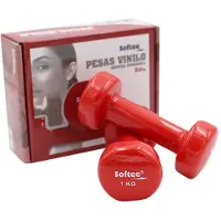 Softee Vinyl S Set 2.5kg Dumbbell Oranje 2.5 kg
