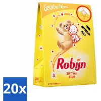 Robijn 20 x Geurbuiltjes Zwitsal 3 stuks per verpakking - Zwitsal Geur - Babygeur - Geurbuiltjes - Kastgeur - Ladegeur