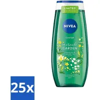 Nivea 25 x - Douchegel - Freesia & Groene Thee - 250 ml - Douchegel Freesia Groene Thee - Douchegel Voor Huidverzorging - Frisse Geur Douchegel - Hydraterende Douchegel - PH-huidneutraal