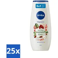 Nivea 25 x - Douchegel - Winter Moment Cacao - 250 ml - Douchegel - Winter Moment - Cacao - Verzorgende Douchegel - Huid Verzorging