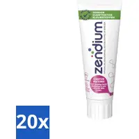 Zendium 20 x Tandpasta Sensitive 75 ml - Gevoelige Tanden - Tandpasta - Natuurlijke Enzymen - Mondgezondheid - Fluoride