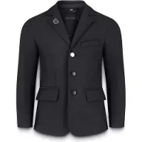 Kentucky Horsewear Horsewear - Wedstrijdjasje Lyon – Showjasje jongen – Navy – Ademend – Gladde stof – Maat 140 - Voor Ruiters