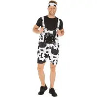 Dressforfun Kostuum koe L - verkleedkleding kostuum halloween verkleden feestkleding carnavalskleding carnaval feestkledij partykleding - 300849