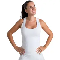 Belenberbel Básica Sleeveless T-shirt Wit L Vrouw