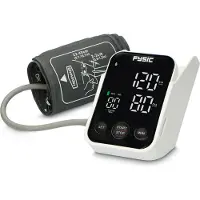 Fysic FB160 - Bloeddrukmeter bovenarm met HD display - Wit-Zwart